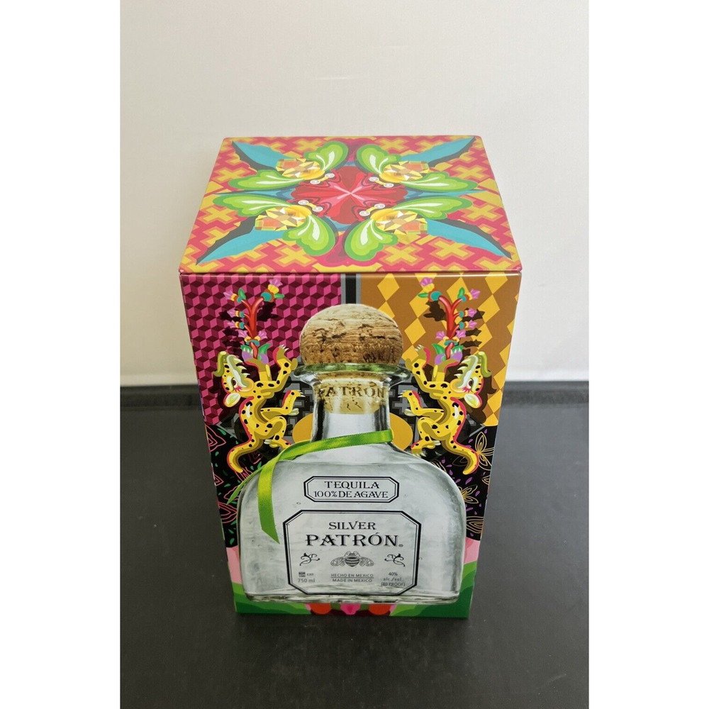 Patron Silver Limited Edition Collectors Tin 2021 Spirit of Mexico EUC FS Chrty